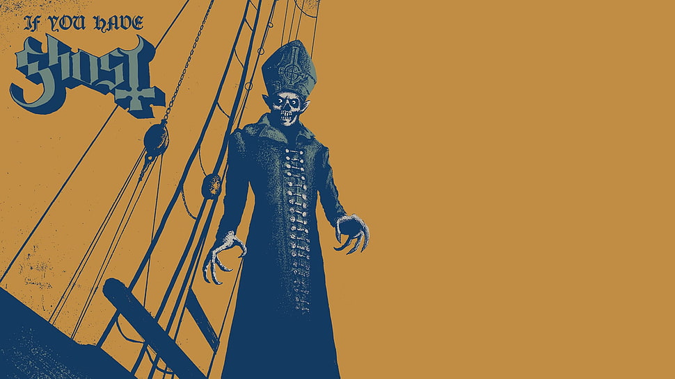 If You Have Ghost poster, Ghost B.C., ghost HD wallpaper