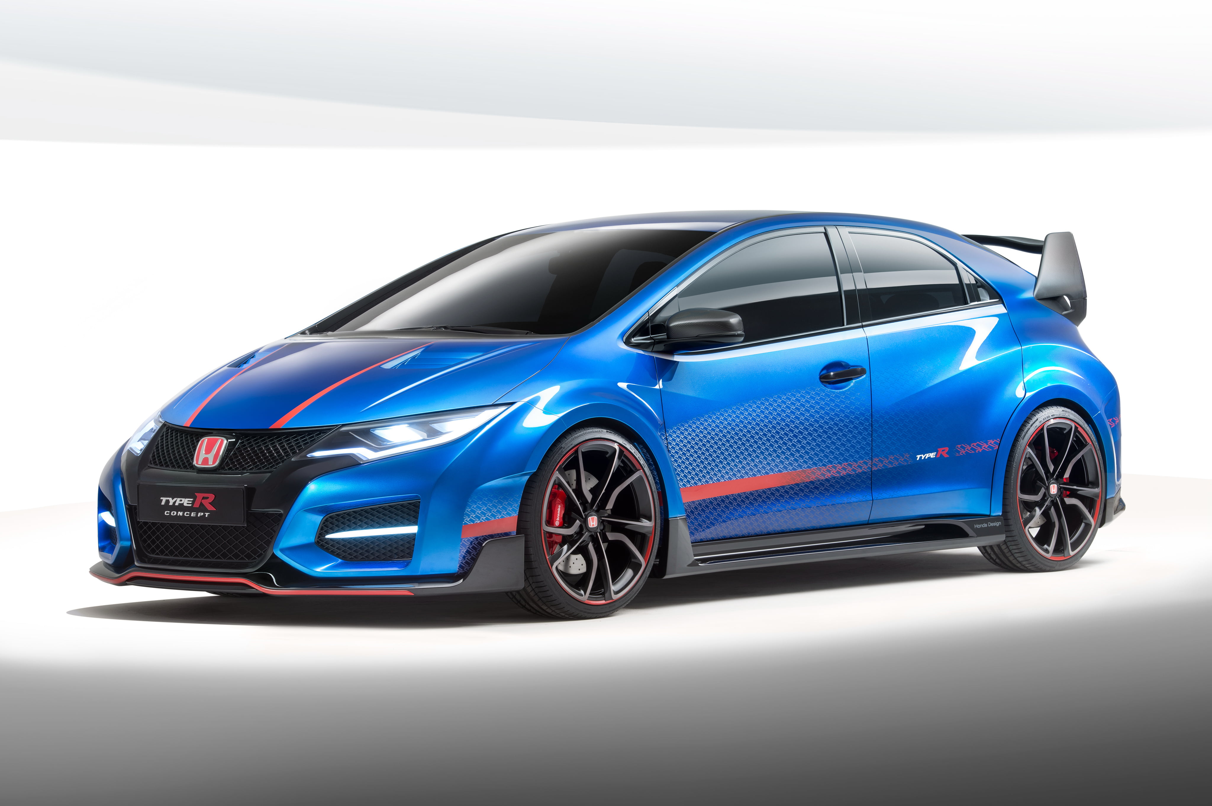 Blue Honda Civic Type R Hd Wallpaper Wallpaper Flare