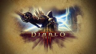 Diablo logo HD wallpaper