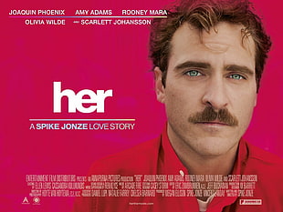 Her A Spike Jonze Love Story cover, Film posters, Her (movie), Spike Jonze, Joaquin Phoenix HD wallpaper