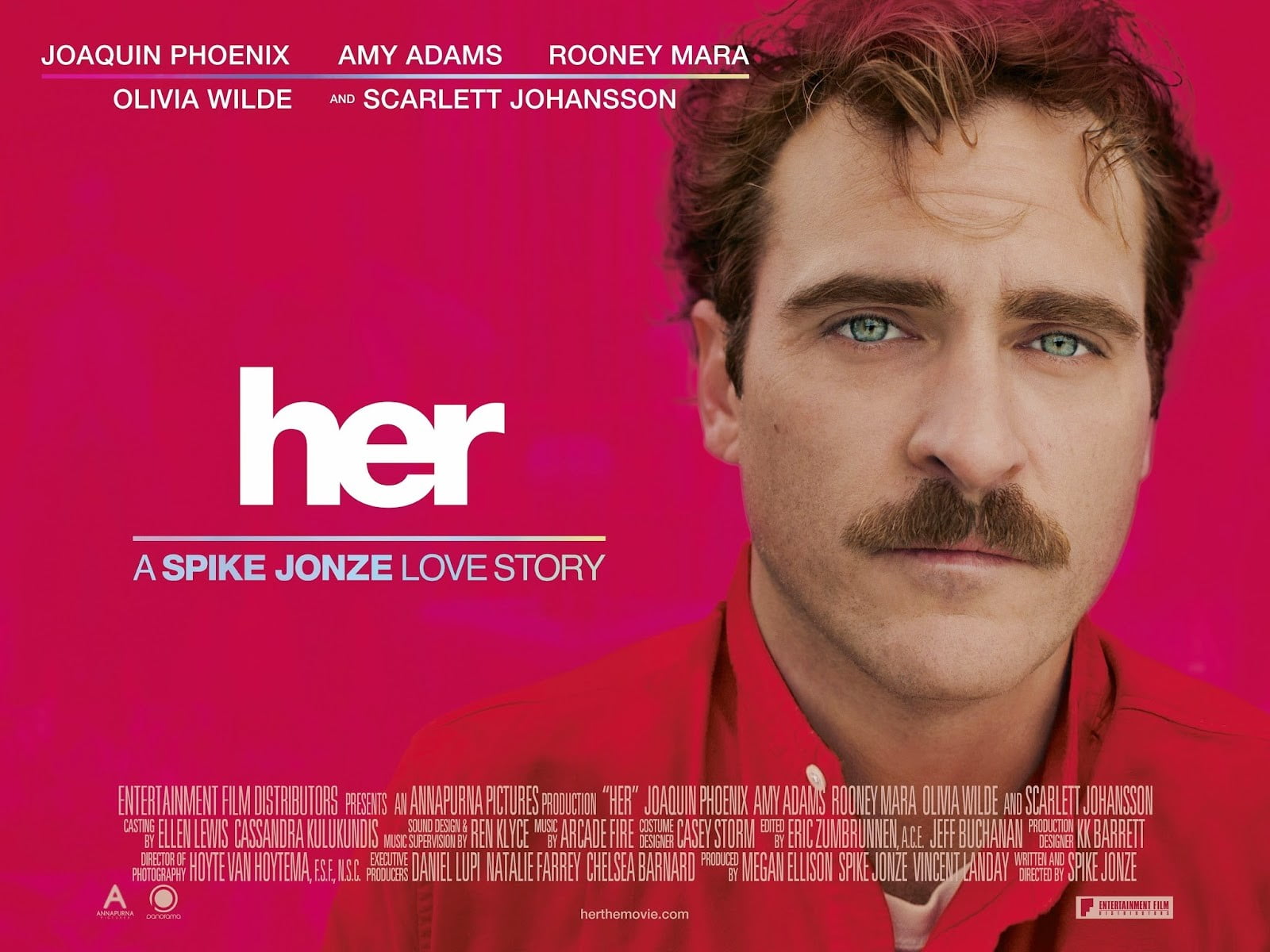 Her A Spike Jonze Love Story cover, Film posters, Her (movie), Spike Jonze, Joaquin Phoenix