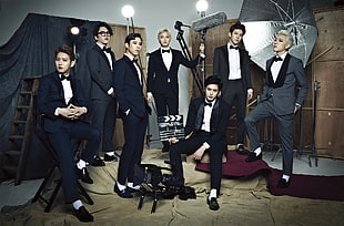 K Pop group photo, Blockb, K-pop, Zico, Jaehyo HD wallpaper
