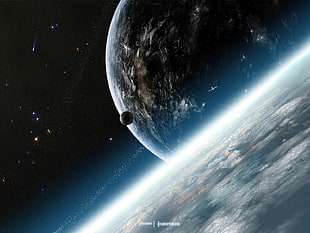 photo of planet