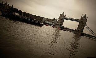 Tower Bridge, London, cityscape, bridge