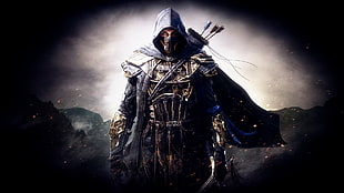 Assassin's Creed Enzlo digital wallpaper, The Elder Scrolls Online, video games, fantasy art, artwork