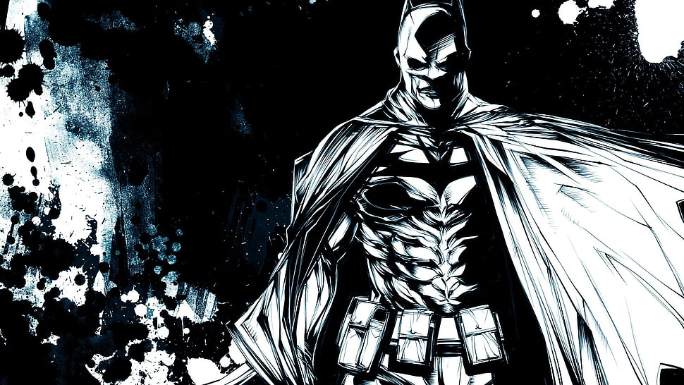 Batman art, comics, Batman, Bruce Wayne HD wallpaper
