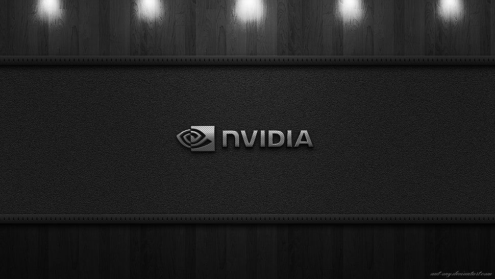 black and gray Kicker subwoofer, Nvidia HD wallpaper