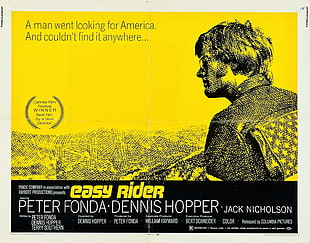 easy Rider poster, Film posters, Easy Rider, Dennis Hopper, movie poster HD wallpaper