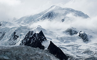panoramic photo of alps, nature, landscape