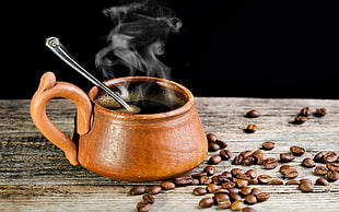 photography of brown coffee beans