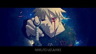 Naruto Shippuuden, Uzumaki Naruto, Sharingan HD wallpaper