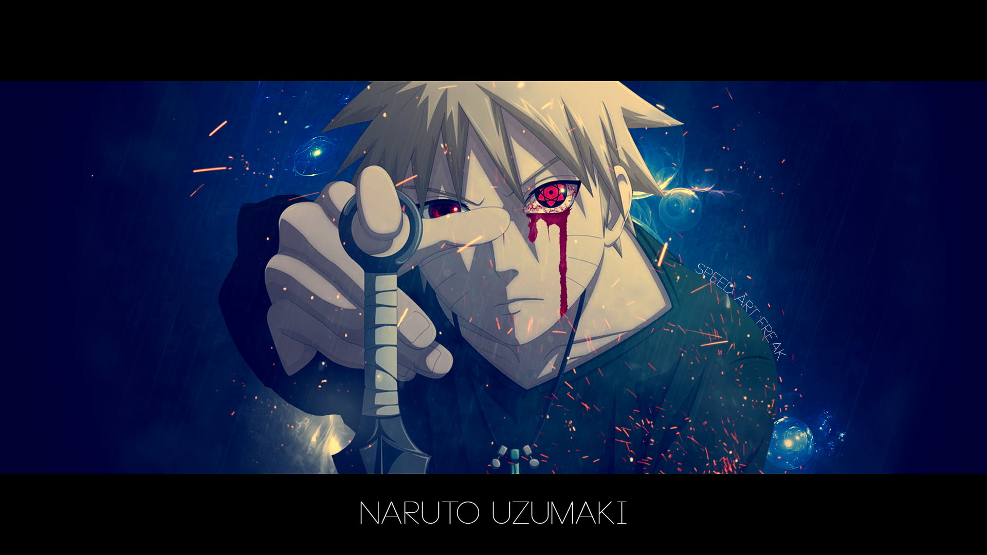 Naruto Shippuuden, Uzumaki Naruto, Sharingan HD wallpaper | Wallpaper Flare