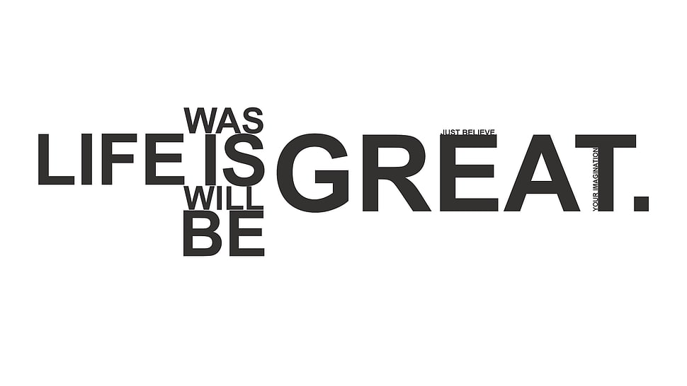 white background with text overlay, quote HD wallpaper