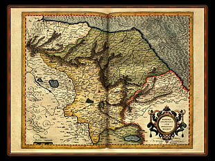map poster, map