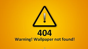 404 wallpaper advertisement, minimalism