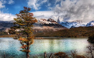 lake photo during daytime HD wallpaper