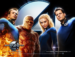 Fantastic 4 poster HD wallpaper