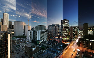 high-rise building timelapse photo, cityscape, city, building, Toronto