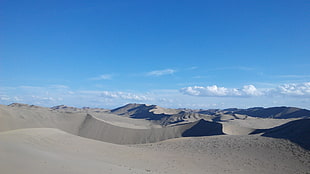 landscape photography of gray sands