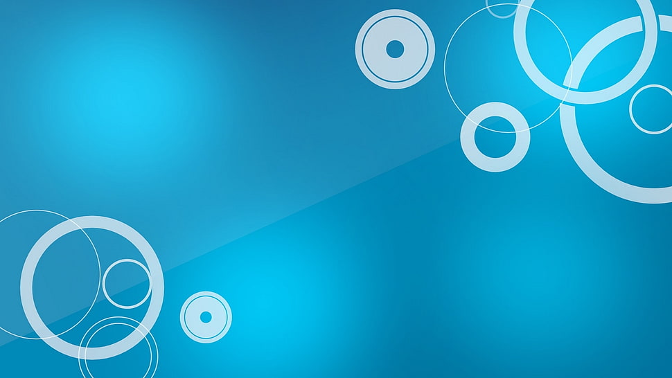 blue and cyan wallpaper screenshot HD wallpaper