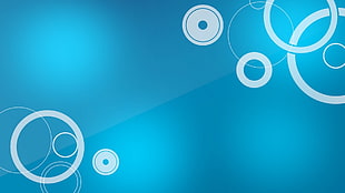 blue and cyan wallpaper screenshot