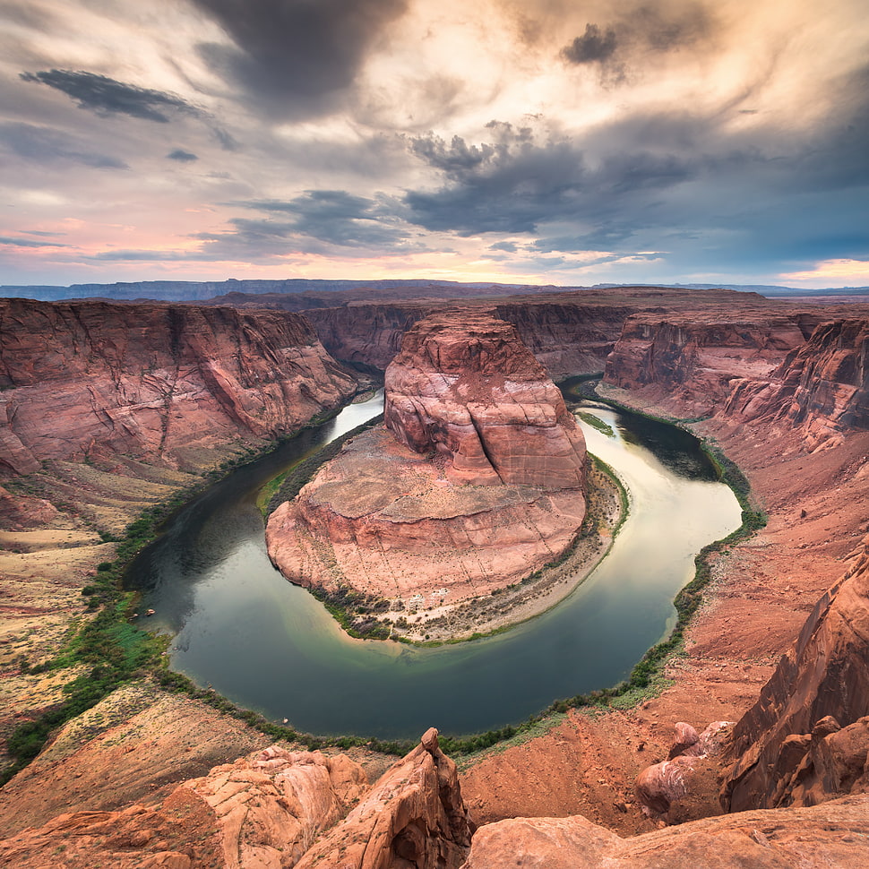 Horseshoe Arizona HD wallpaper