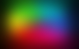 green, blue, yellow, and red colors