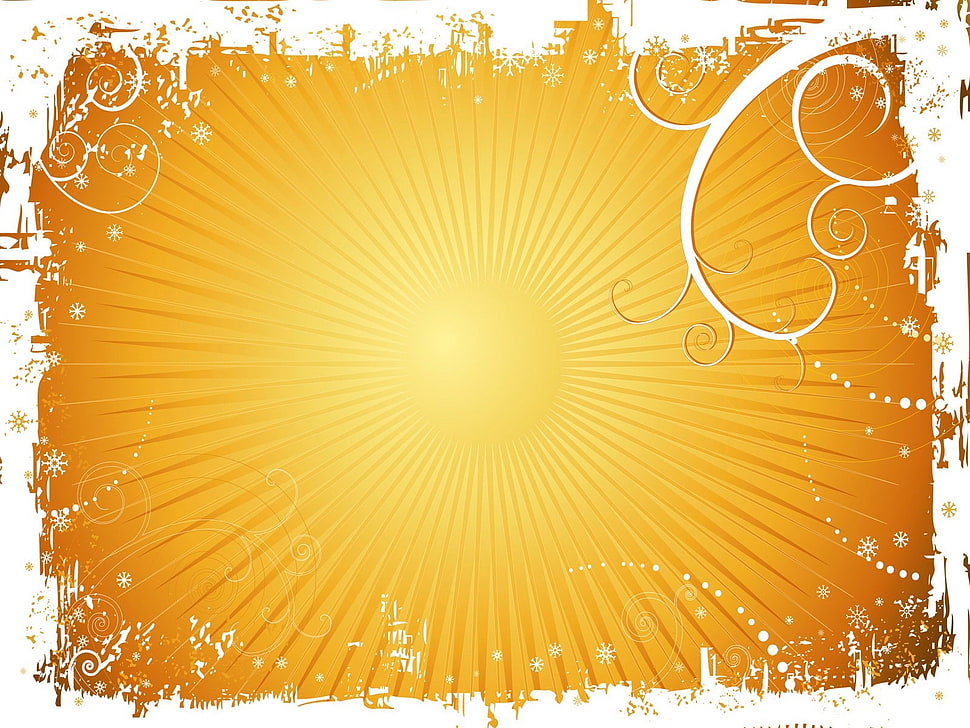 white and yellow slide page HD wallpaper