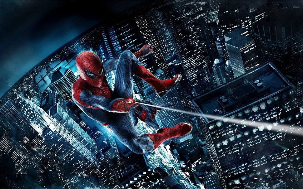 Marvel Spider-Man poster, Spider-Man, The Amazing Spider-Man, movies, Marvel Comics HD wallpaper
