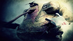 character holding knife on ship digital wallpaper, Demon's Souls, video games HD wallpaper