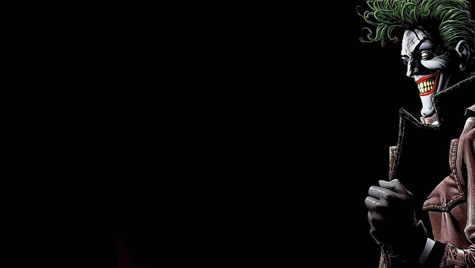 The Joker digital wallpaper, DC Comics, Joker HD wallpaper