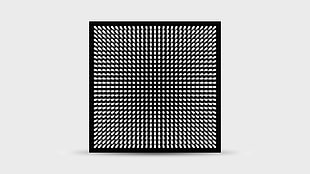 square black and white board, materail design, Flatdesign, simple, optical illusion