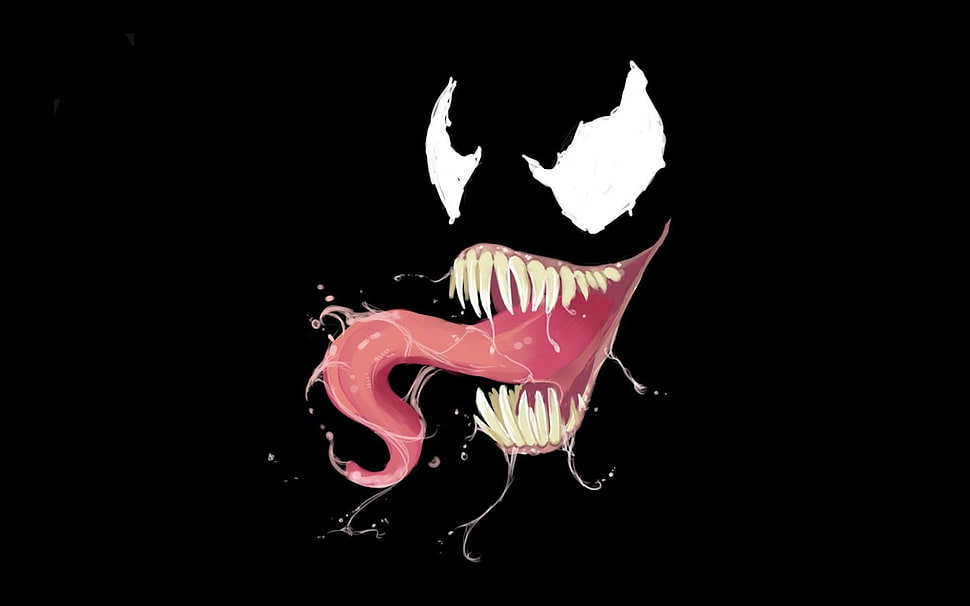 Marvel Venom illustration HD wallpaper