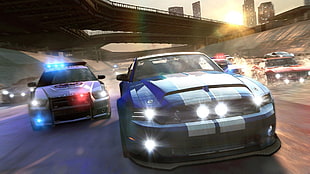 black sports car, The Crew, Ubisoft, video games, car HD wallpaper