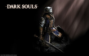 Dark Souls knight digital poster