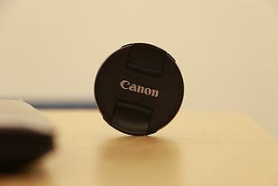 black Canon camera lens HD wallpaper