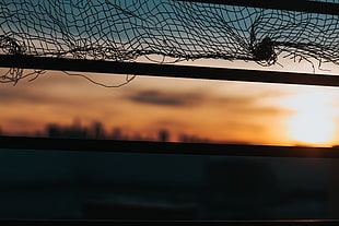 black steel frame, Mesh, Blur, Background