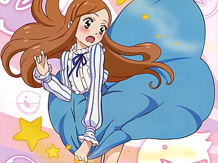 girl anime character HD wallpaper