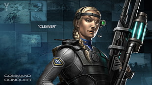 Commando Conquer poster, video games, Command & Conquer