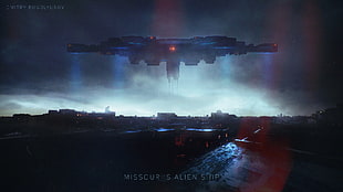 Missori's Alien Ship screenshot HD wallpaper