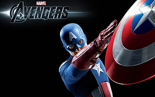 Marvel Avenger poster, The Avengers, Captain America, Marvel Cinematic Universe HD wallpaper