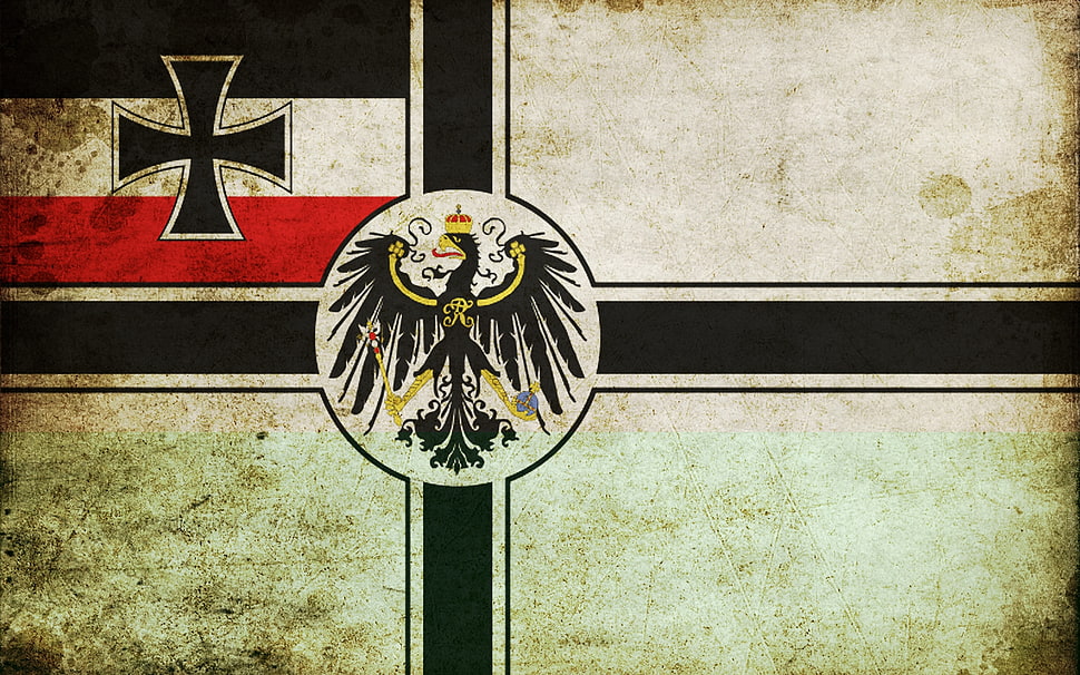 black and white flag HD wallpaper