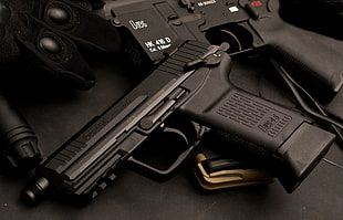 black pistol