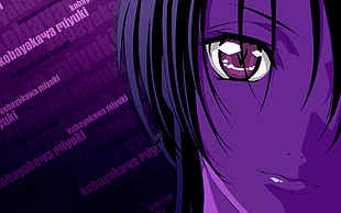 male anime character digital wallpaper