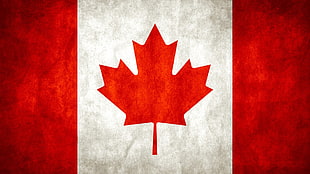 flag of Canada wallpaper, flag, Canada