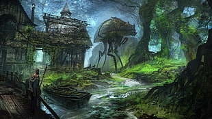 Star Wars digital wallpaper, video games, The Elder Scrolls III: Morrowind, The Elder Scrolls