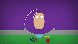 Buzz Lightyear illustration HD wallpaper