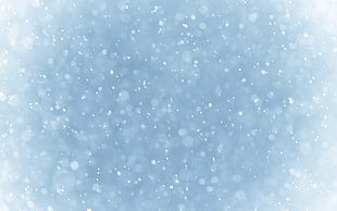 snow flakes illustration HD wallpaper