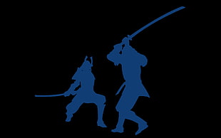 two samurai fighting wallpaper, samurai