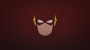 The Flash mask, Flash, The Flash, arrows, speed triple